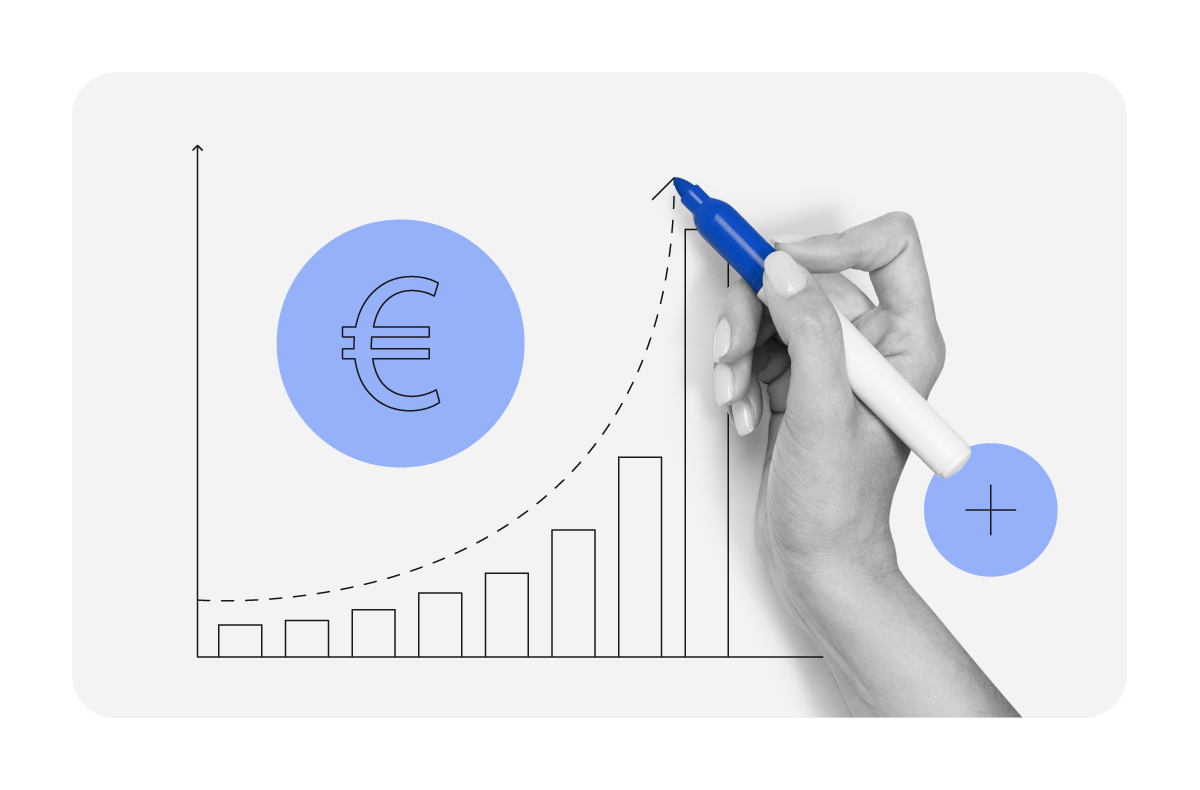 Revenue based financing graphic